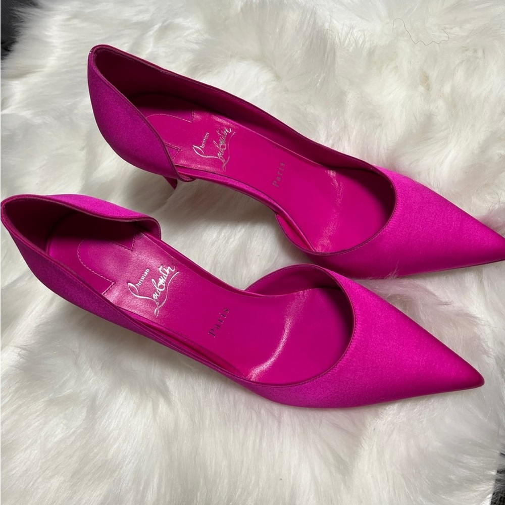 Christian Louboutin Fuchsia Heels - Picture 2 of 11